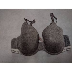 Victoria's Secret Size 36C Lightly Lined Tshirt Bra Gray